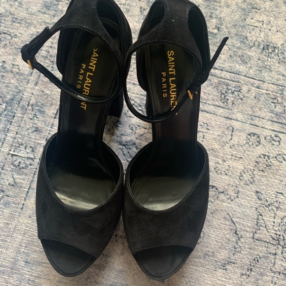 Saint Laurent Jodie Platform Heels - Picture 5 of 6